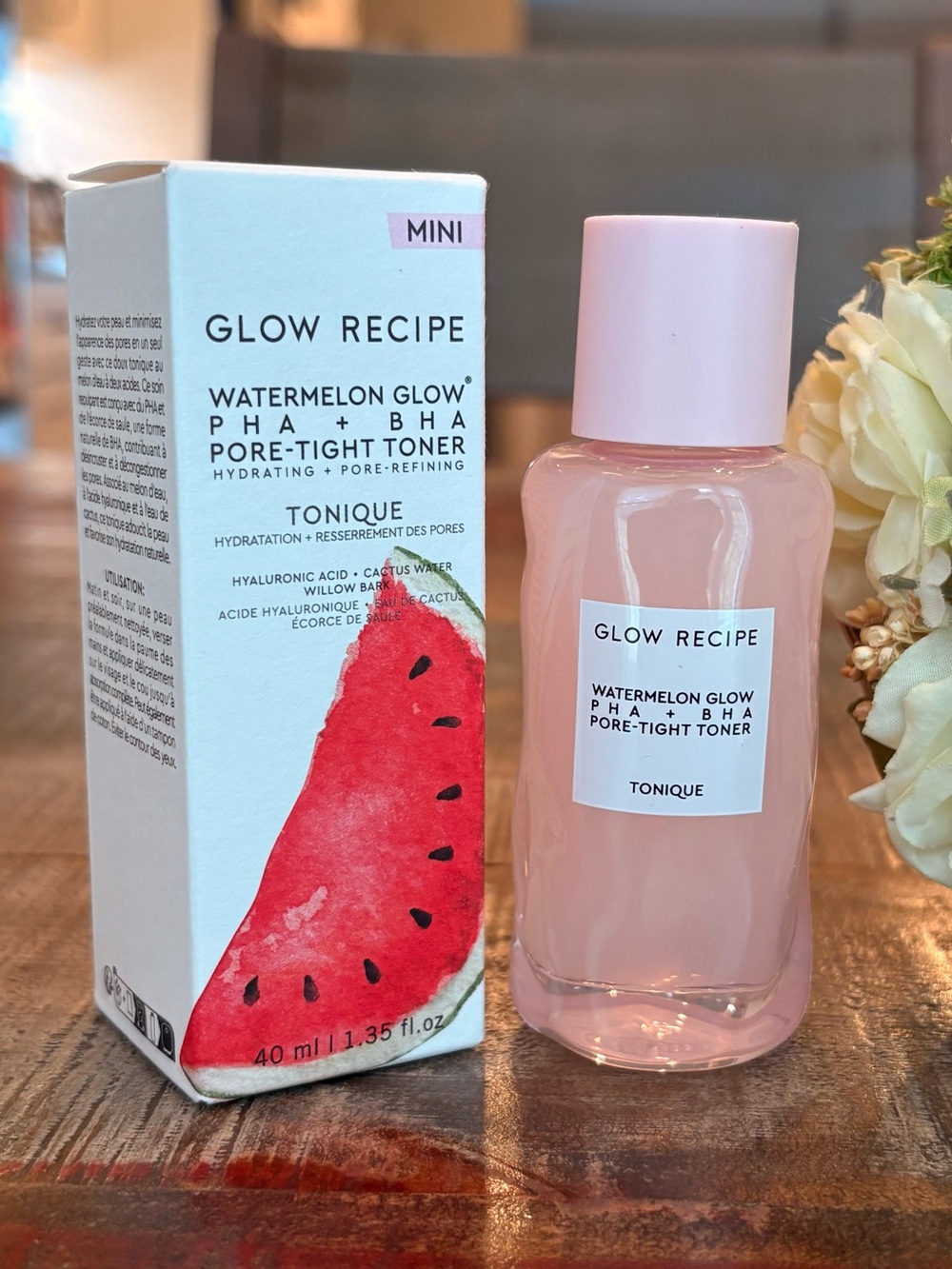 New GLOW RECIPE Watermelon 🍉 Glow PHA + BHA Pore-Tight TONER!